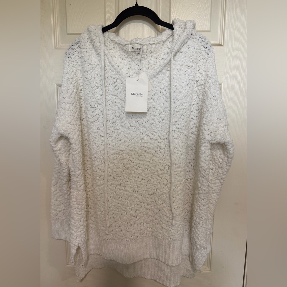 Miracle Popcorn Hoodie Sweater NWT